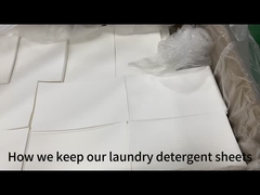 Bagaimana kita menyimpan laundry detergent sheet kami