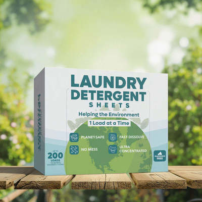 Harga bagus Lembaran Deterjen Cucian Organik Vegan Perjalanan Portabel Biodegradable Busa Tinggi Halus on line