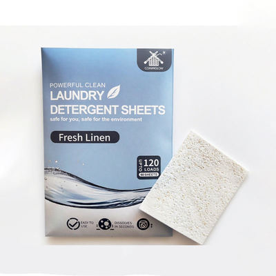 Harga bagus Strip cuci wangi lembut anti tungau padat ramah lingkungan Enzim cuci deterjen lembaran on line
