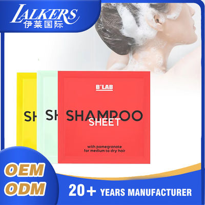 Harga bagus Home Use Hair Conditioner Sheets Ramah Lingkungan Mudah Di Simpan Disesuaikan on line