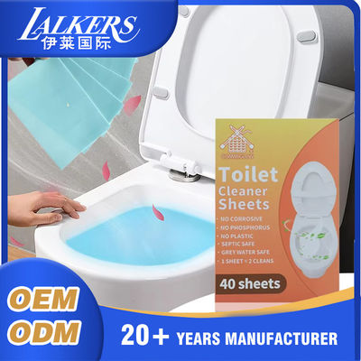 Harga bagus Strip Pembersih Toilet Custom Tidak beracun Konsentrasi Larut Plastik Bebas on line