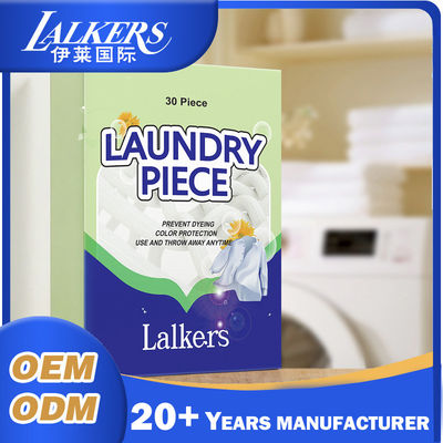 Harga bagus OEM Anti Mit Laundry Detergent Sheets Lavender Aroma Laundry Sabun Strip on line