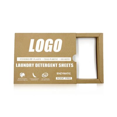 Lembaran Deterjen Cuci Alami Ramah Lingkungan Tanpa Cairan dan Tanpa Plastik