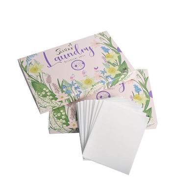 Strip Deterjen Cucian Jenis Pewangi Lavender Ramah Lingkungan Lembar Cucian Kesehatan