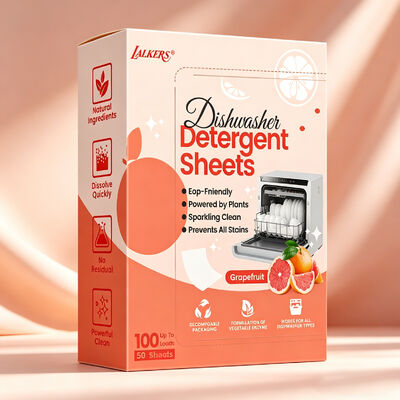 Harga bagus Lembar Cuci Piring Ramah Lingkungan Biodegradable Hipolalergenik Grosir Lembar Mesin Cuci Piring Kustom on line