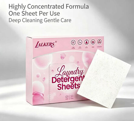Harga bagus Lembar deterjen cuci yang ramah lingkungan dengan pembersih yang kuat dan aroma yang dapat disesuaikan untuk menghilangkan noda yang mendalam on line