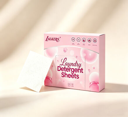 Harga bagus Lembar Deterjen Laundry Biodegradable 11*14cm dengan Kekuatan Pembersih Kuat untuk Noda Membandel on line