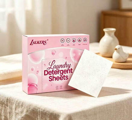 Harga bagus Lembar deterjen cuci yang ramah lingkungan dengan penghapusan noda yang unggul untuk pakaian yang sangat kotor on line