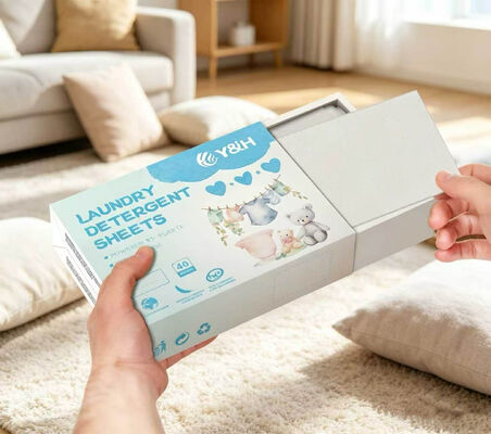 Harga bagus Lembar deterjen cuci yang ramah lingkungan dengan kekuatan pembersih yang kuat dan aroma yang dapat disesuaikan on line