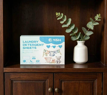 Harga bagus Lembar deterjen laundry biodegradable ramah lingkungan 11 * 14cm untuk menghilangkan noda yang keras on line