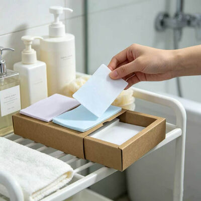 Lembaran Deterjen Ramah Lingkungan Pembersih Kuat dengan Aroma yang Dapat Disesuaikan