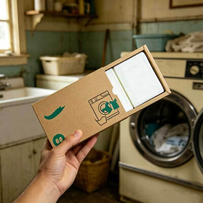 Harga bagus Lembaran Deterjen Ramah Lingkungan Pembersih Kuat dengan Aroma yang Dapat Disesuaikan on line