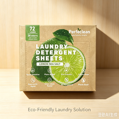 Harga bagus Lingkungan Ramah Bayi Aman Komersial Kekuatan Laundry Detergent Sheets untuk noda yang keras on line
