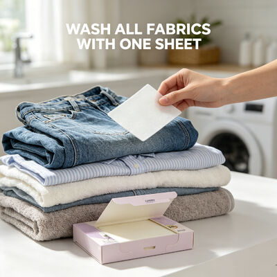Harga bagus Lembar Deterjen Eco Laundry dengan Pembersih Noda Super Kuat dan Pewangi yang Dapat Disesuaikan on line