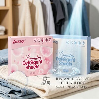 Harga bagus Lembaran deterjen cucian surfaktan nabati dengan bahan aktif di atas 55% dalam kemasan yang dapat terurai secara hayati on line