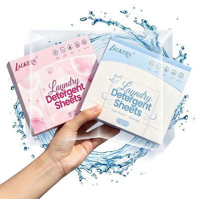 Harga bagus Lembar deterjen cuci 100% berbasis tumbuhan bebas paraben & fosfat dengan kemasan nol limbah on line