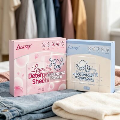 Harga bagus Lembar deterjen cuci khusus berbasis tanaman dengan 50% bahan aktif dan wewangian yang dapat disesuaikan on line