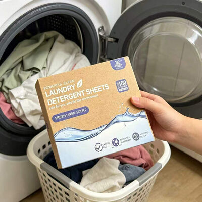 Harga bagus Lembar deterjen cuci dengan bahan aktif permukaan berbasis tumbuhan tanpa pewarna buatan untuk cuci bersih on line
