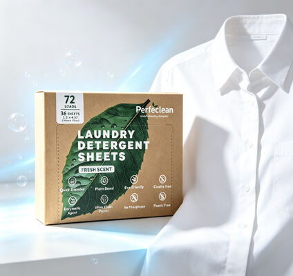 Harga bagus Lembar Deterjen Laundry Aman Warna dengan Surfaktan Berbasis Tumbuhan untuk Mencegah Luntur Warna on line
