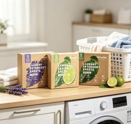 Biodegradable Hypoallergenic Laundry Detergent Sheets untuk kulit sensitif dan cuci ramah lingkungan